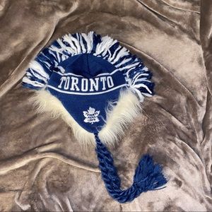 Toronto maple leaf mohawk hat
